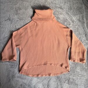 Esby Apparel Mesa Dolman Sleeve Sweater Ribbed Cotton Made in USA Small